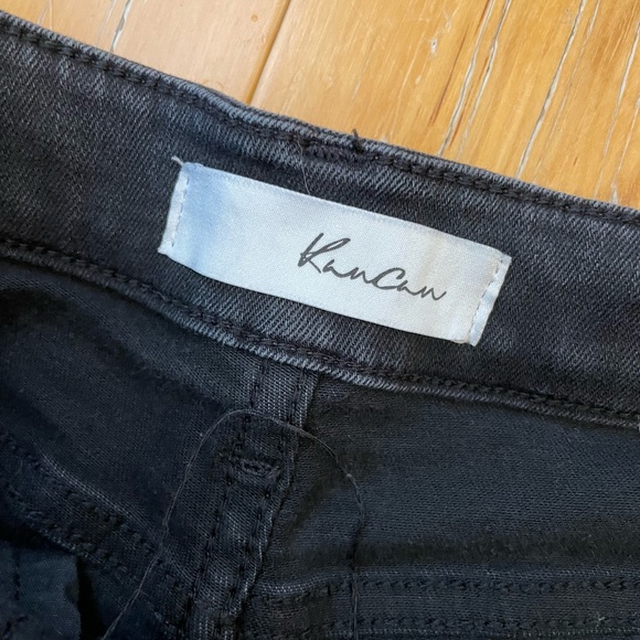 HERMIONE HIGH RISE ANKLE SKINNY JEANS KANCAN SIZE 27 BLACK DENIM - Picture 4 of 8
